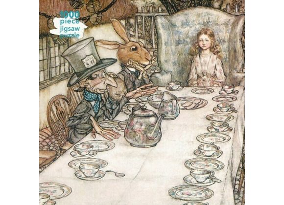 Jigsaw Puzzle Arthur Rackham: Alice in Wonderland Tea Party