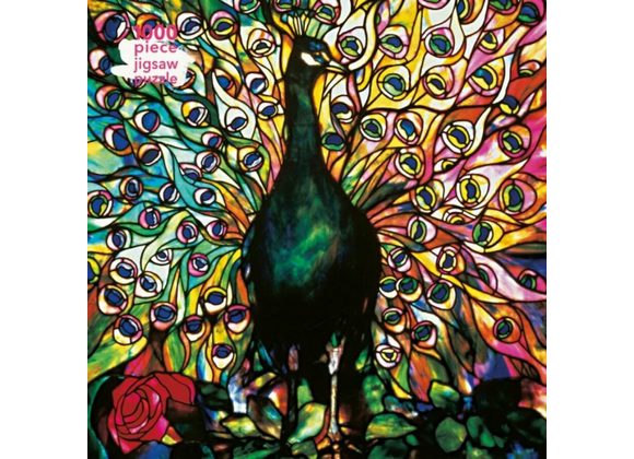 Jigsaw Puzzle Louis Comfort Tiffany: Displaying Peacock