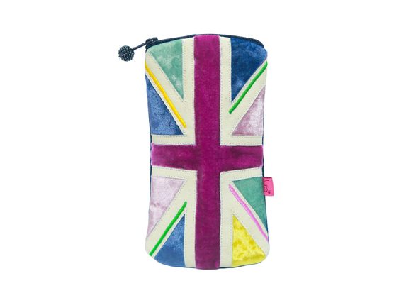 Colourful Union Jack Glasses Purse by Lua