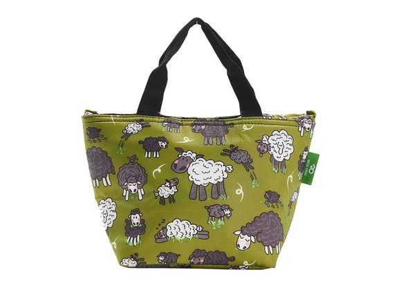 Green Sheep Insulated Lunch Bag by Eco Chic