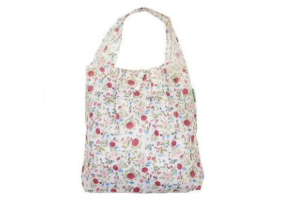 Beige Floral Shopper by Eco Chic