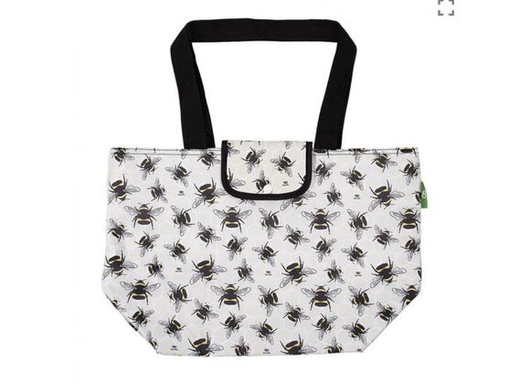 Bumble Bees - Eco Chic Lightweight Foldable Insulated Shopping Bag 