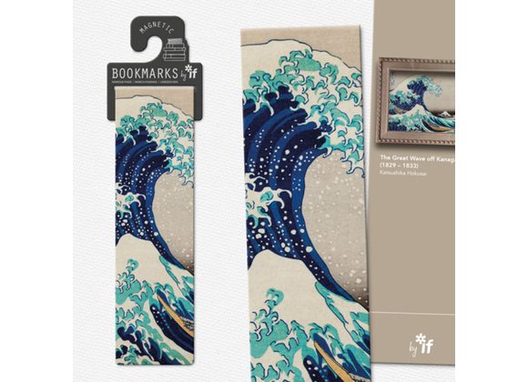 The Great Wave off Kanagawa - Bookmark by IF