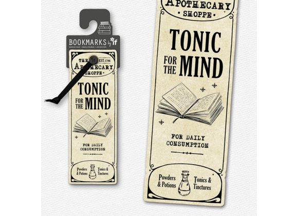 Tonic For The Mind - Bookmark by IF