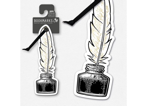 Quill & Ink - Bookmark by IF