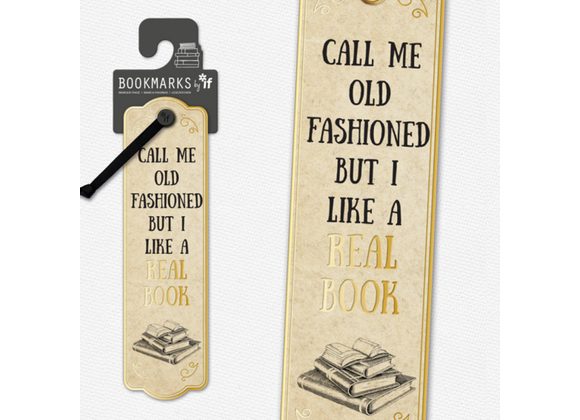 Call me old fashioned - Bookmark by IF