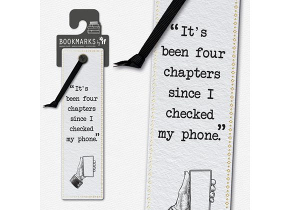 It's been four chapters - Bookmark by IF