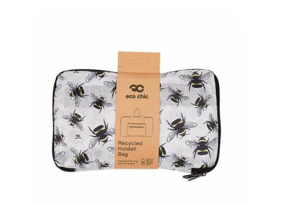 Bees Foldable Holdall by Eco Chic