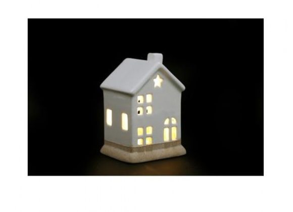 Ceramic LED House Decoration