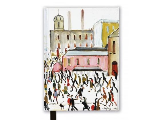 Going to Work, 1959 - L.S. Lowry (Large Foiled Notebook)