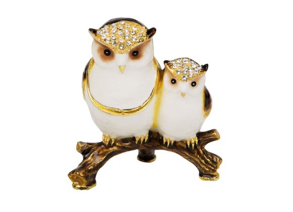 Mother & Baby Owl - Treasured Trinkets
