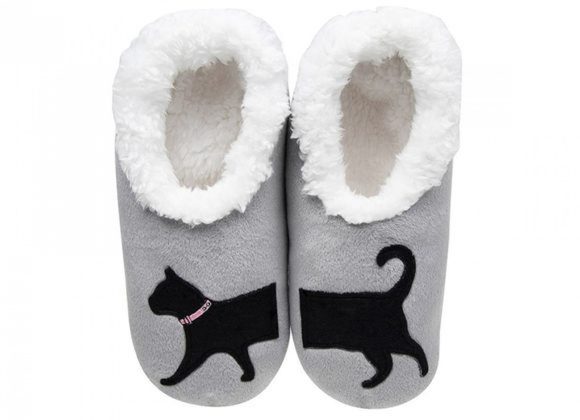 Black Cat Snoozies - Size 5-6