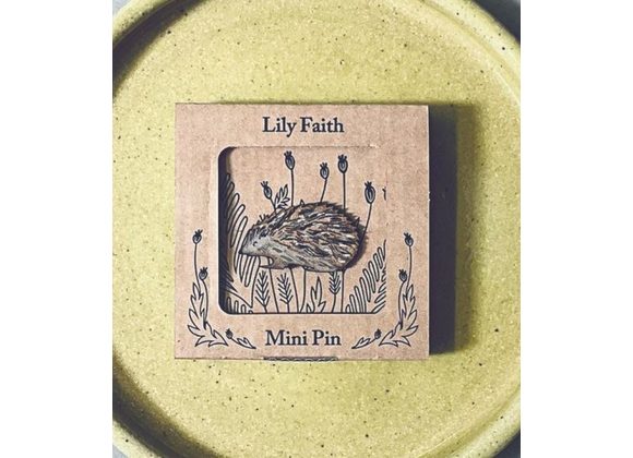 Hedgehog Mini Pin by lily Faith
