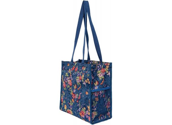 Flower Meadow Blue - Shopper Bag by Signare