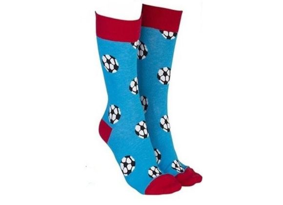 Footballs by Sock Society - BLUE