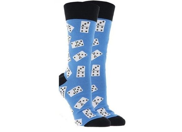 Dominoes Socks by Socks Society - BLUE