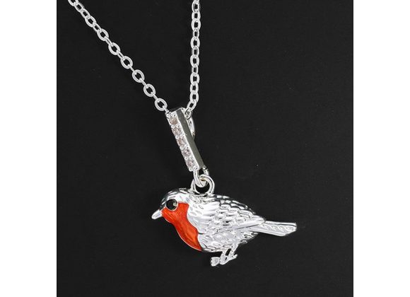 Robin Silver Plated Pendant by Equilibrium