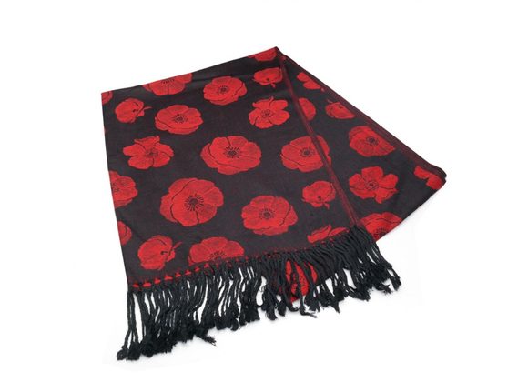 Poppy Pashmina Scarf