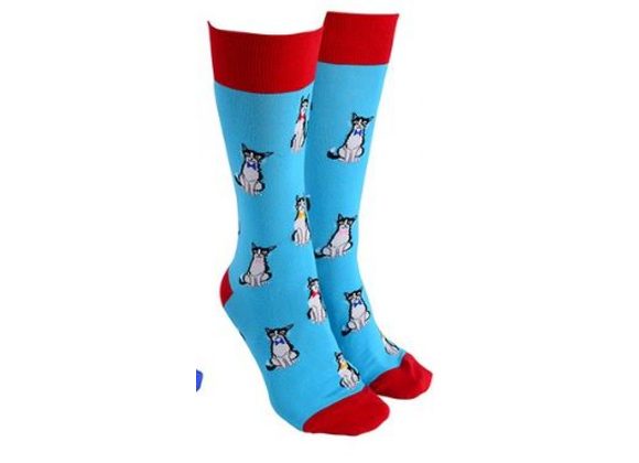 Cats Socks by Sock Society - BLUE