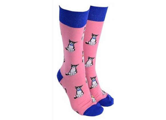 Cats Socks by Sock Society - PINK
