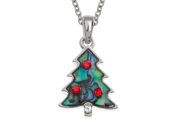 Christmas Tree Necklace by Tide Jewellery