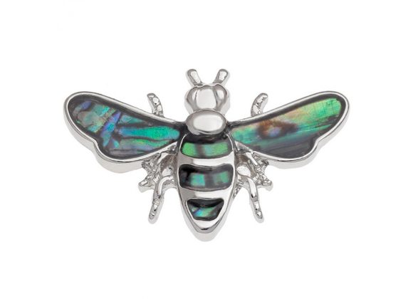 Bee Pin Badge by Tide Jewellery