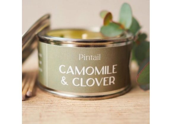 Camomile & Clover Pintail Scented Candle