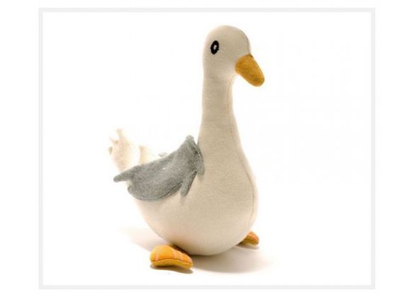 Seagull Knitted Organic Cotton Soft Toy