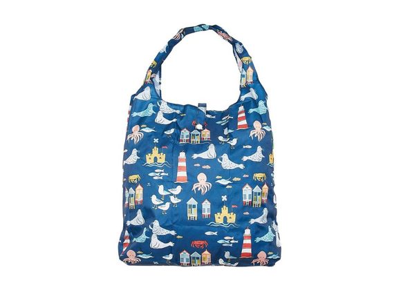 Navy Seaside Shopper By Eco Chic