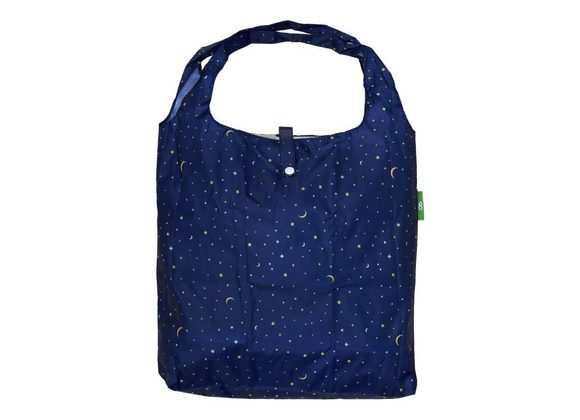 Navy Stars & Moon Shopper By Eco Chic