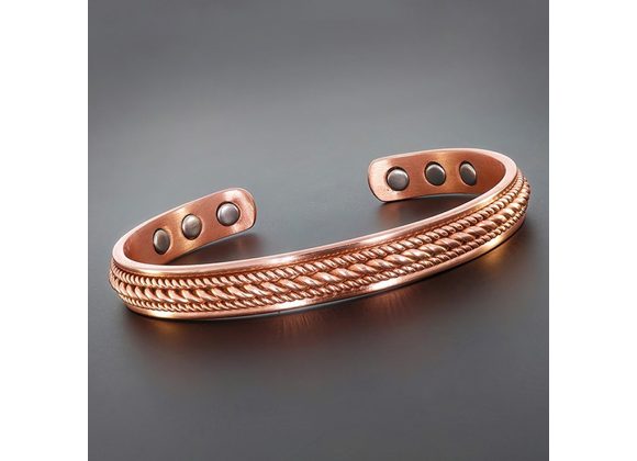 EQ For Men Twist Copper Bangle