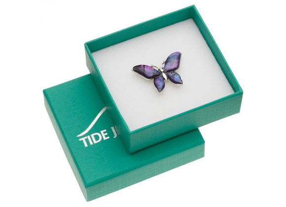Butterfly Pin Badge by Tide Jewellery