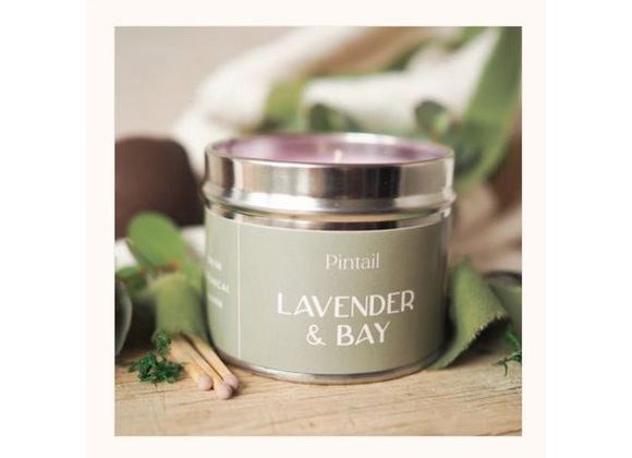 Lavender & Bay Scented Candle