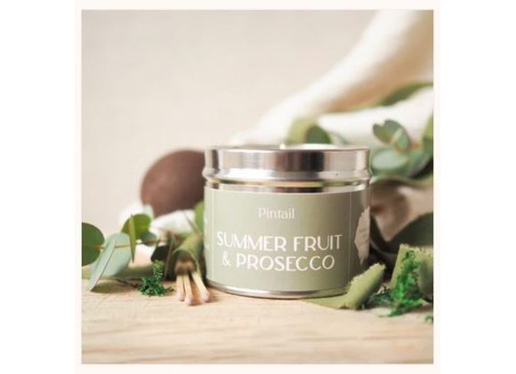 Summer Fruit & Prosecco Pintail Scented Candle