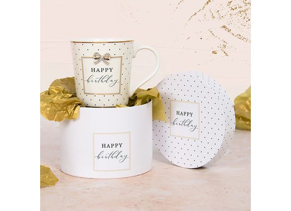 Happy Birthday Mug with Gift Box