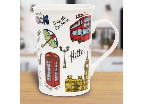 London Sketches Mug by Leonardo