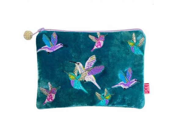 Hummingbird Purse by Lua - Teal