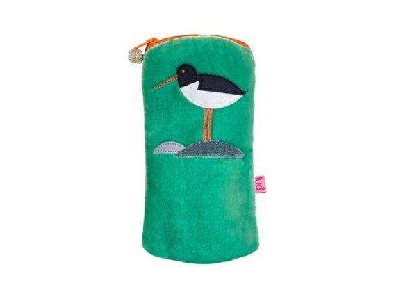 Oystercatcher Glasses Pouch by Lua - Sea Green