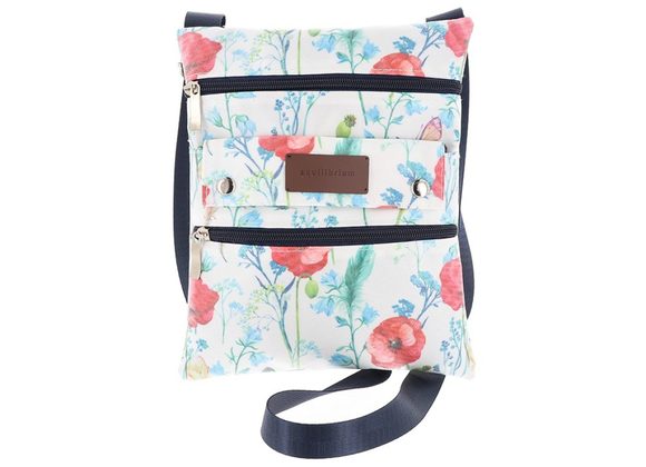 Poppies Cross Body Bag by Equilibrium