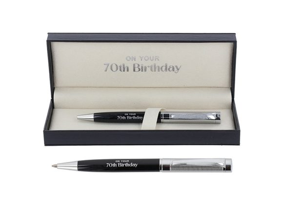 70th Birthday Bridgewater Ballpoint Pen