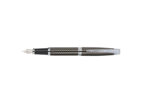 Bridgewater Lancaster Gunmetal & Chrome Fountain Pen