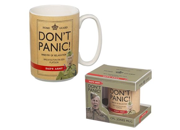 Don't Panic Dads Army Mug