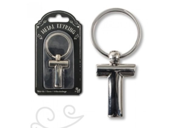 Initial T Keyring