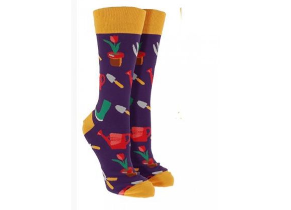 Gardening Socks - Sock Society - PURPLE