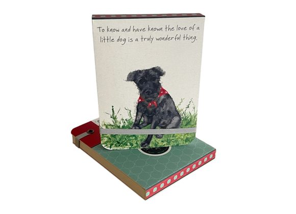 Patterdale Terrier Notebook by The Little Dog Laughed