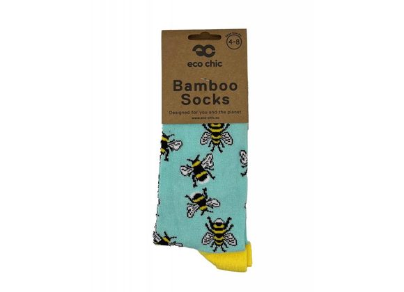 Bee Bamboo Socks 4-8 