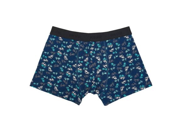 Blue Bikes Men's Bamboo Boxers - Medium 32