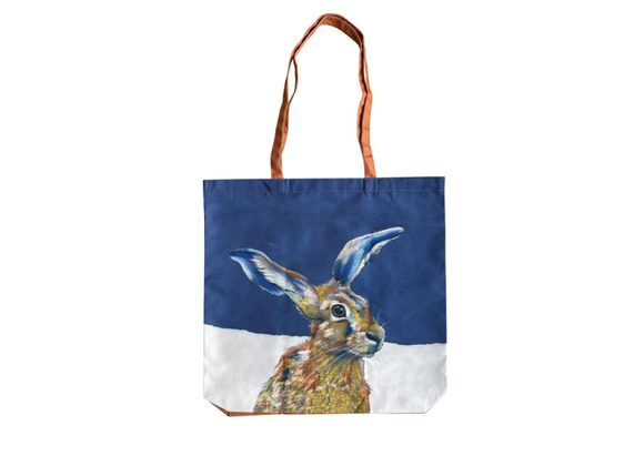  Hare Packable Tote Bag by The Little Dog Laughed