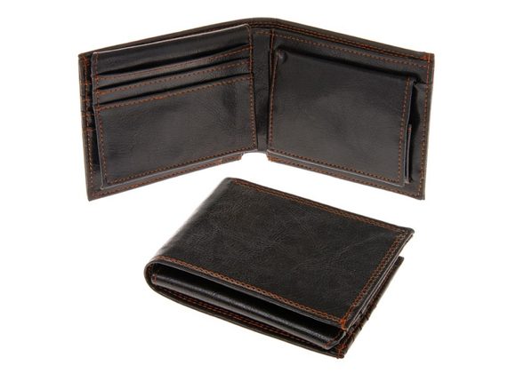 Faux Leather Wallet by Equilibrium