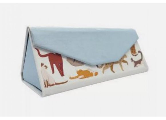 Feline Foldable Glasses Case